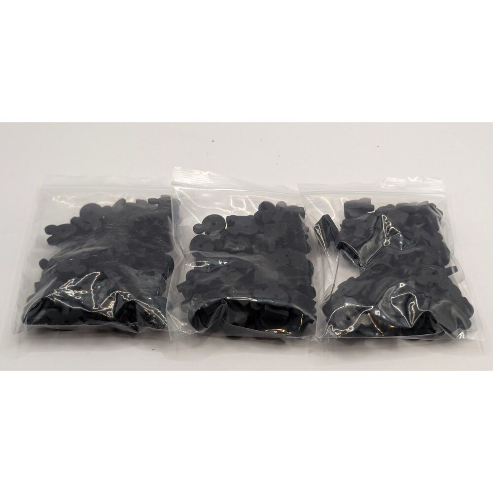 Authentic Disney Rubber Mickey Mouse Pin Backs 150 Count